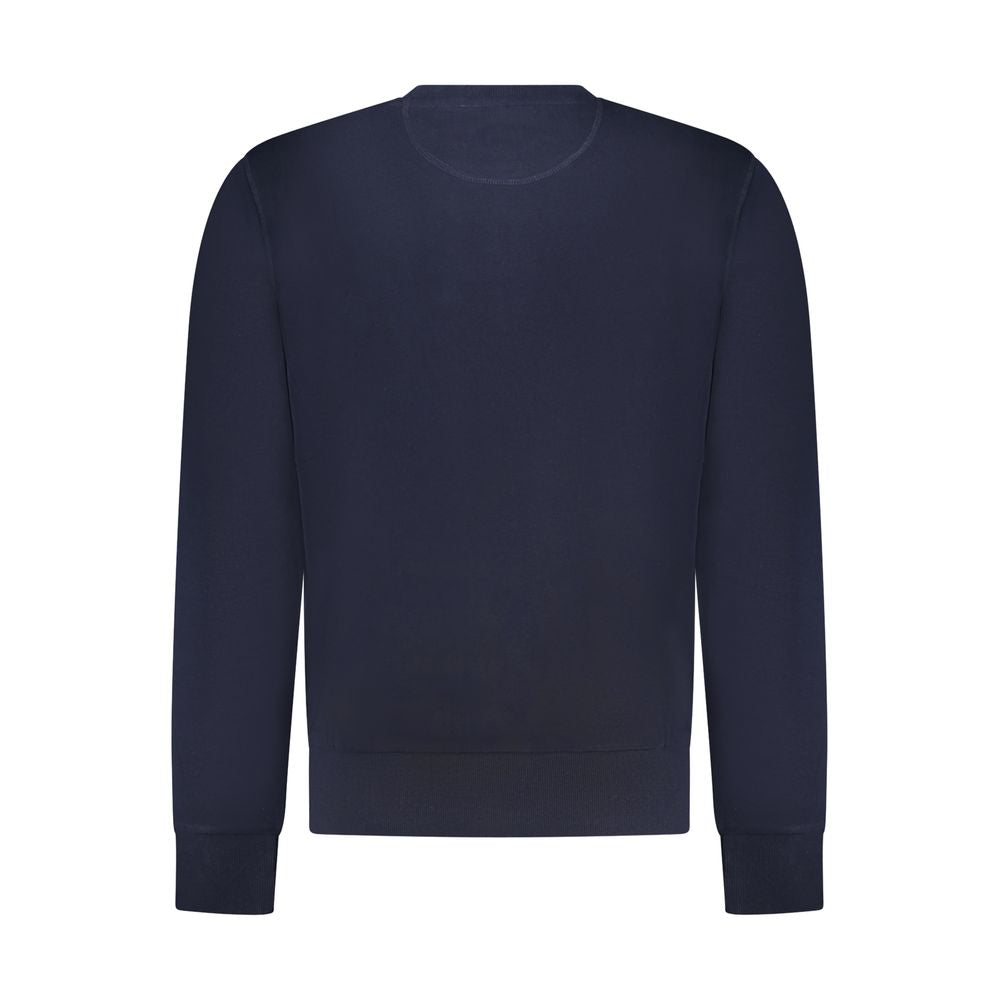 North Sails Blue Cotton Men Sweatshirt | Regal Royce