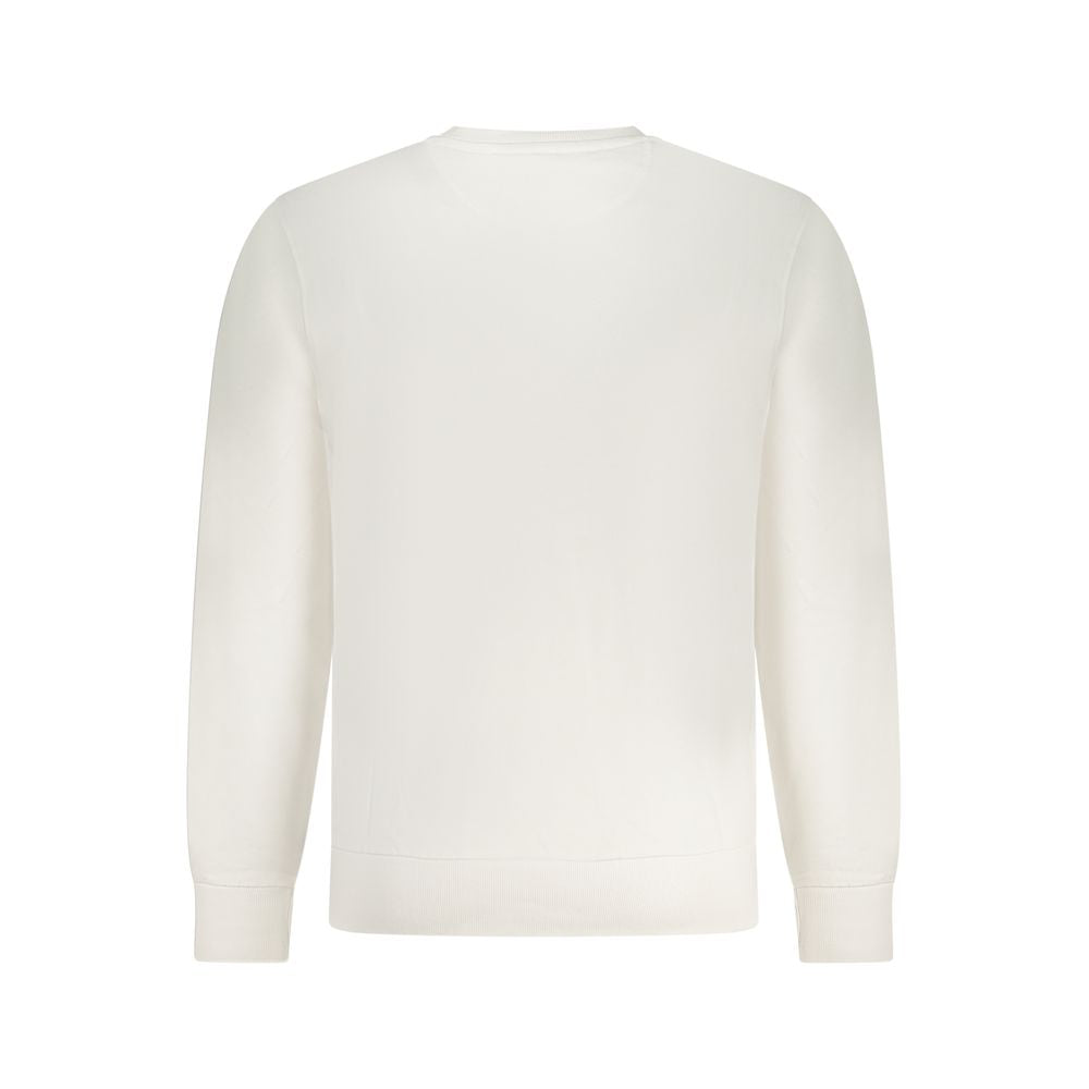 North Sails White Cotton Mens Sweatshirt | Regal Royce