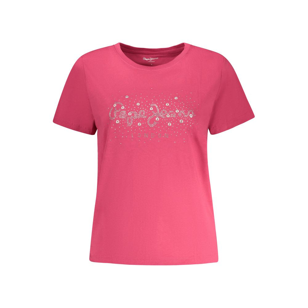 Pepe Jeans Rosa Cotton Women T-Shirt | Regal Royce