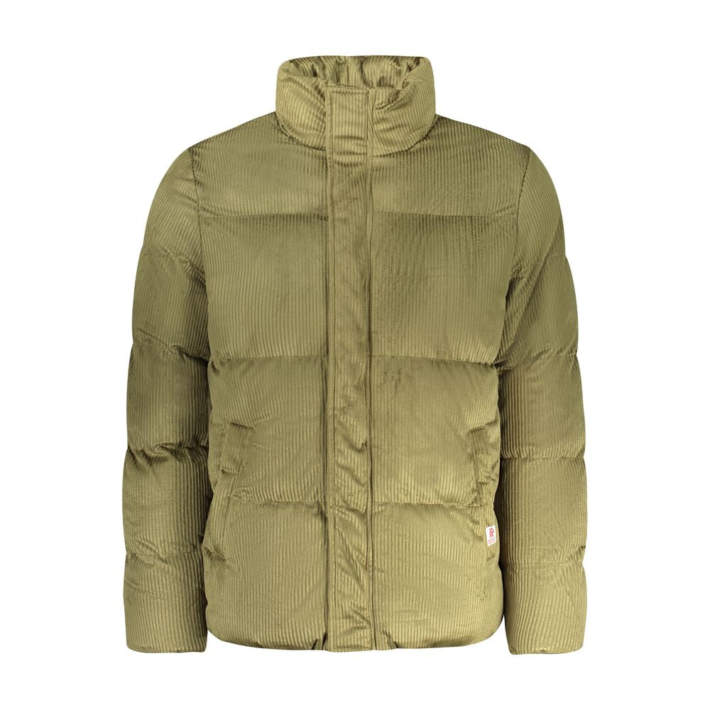 Rifle Green Polyester Coat | Regal Royce