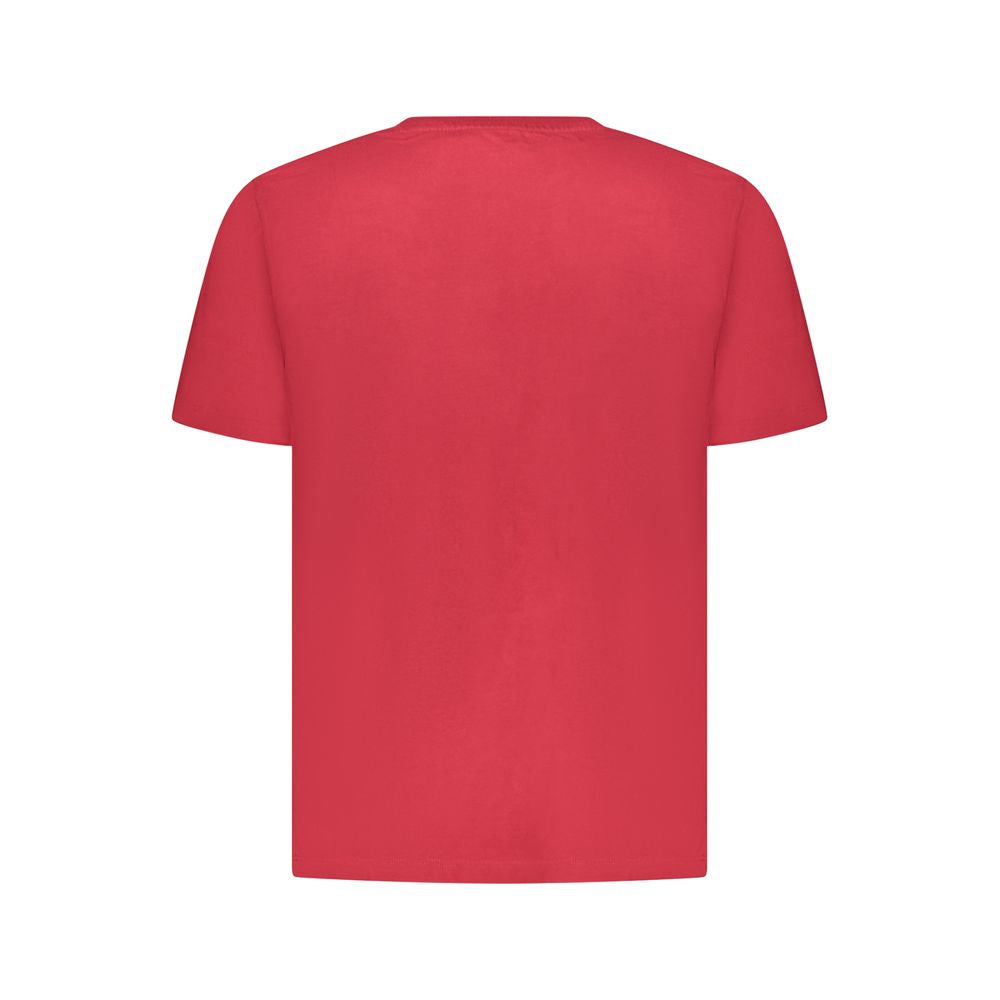 Pepe Jeans Red Cotton Men T-Shirt | Regal Royce