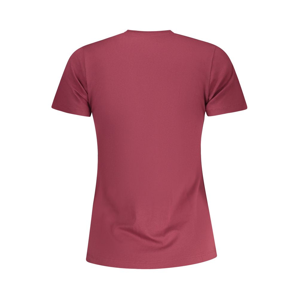 Pepe Jeans Rosso Cotton Women T-Shirt | Regal Royce