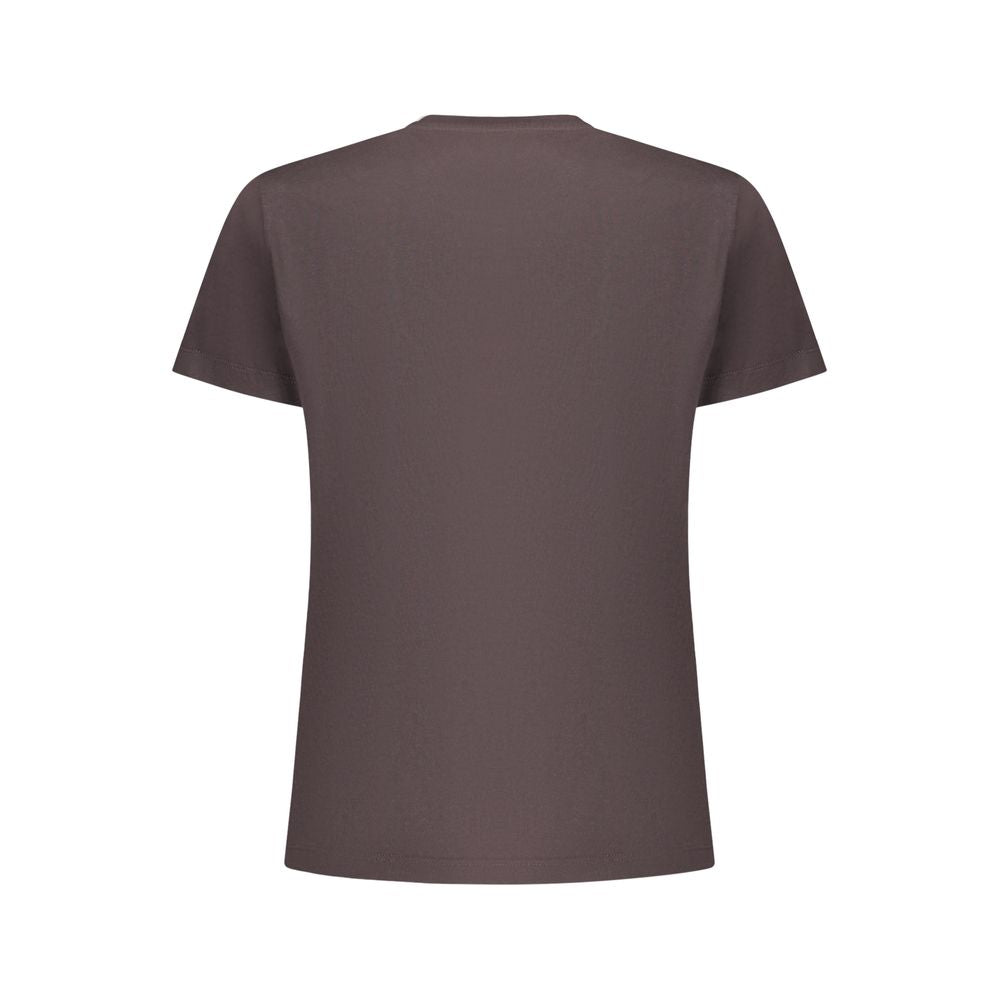 Pepe Jeans Black Cotton Women T-Shirt | Regal Royce