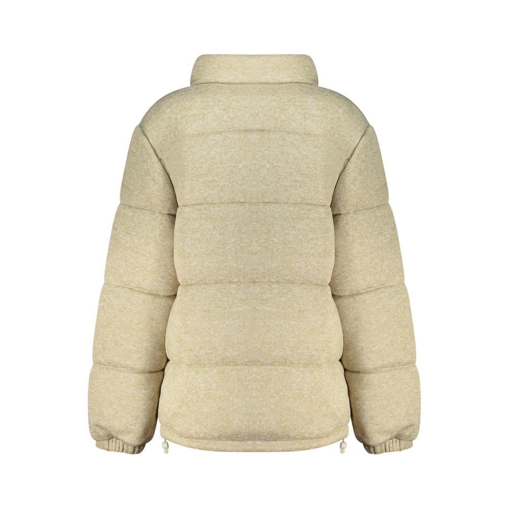 Guess Jeans Beige Polyester Coat | Regal Royce