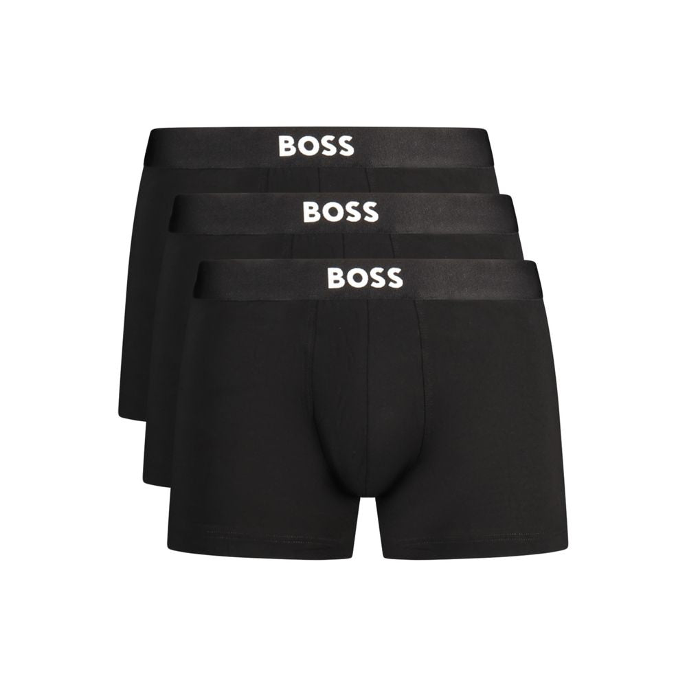 Hugo Boss Black Cotton Men's Boxer Shorts | Regal Royce