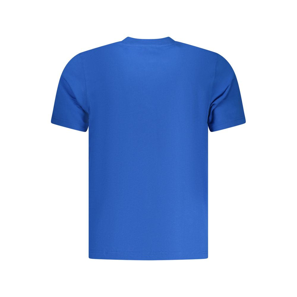North Sails Blue Cotton Men T-Shirt | Regal Royce