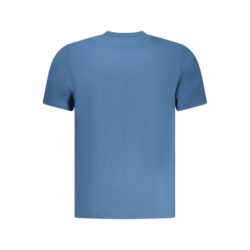 North Sails Blue Cotton Men T-Shirt | Regal Royce