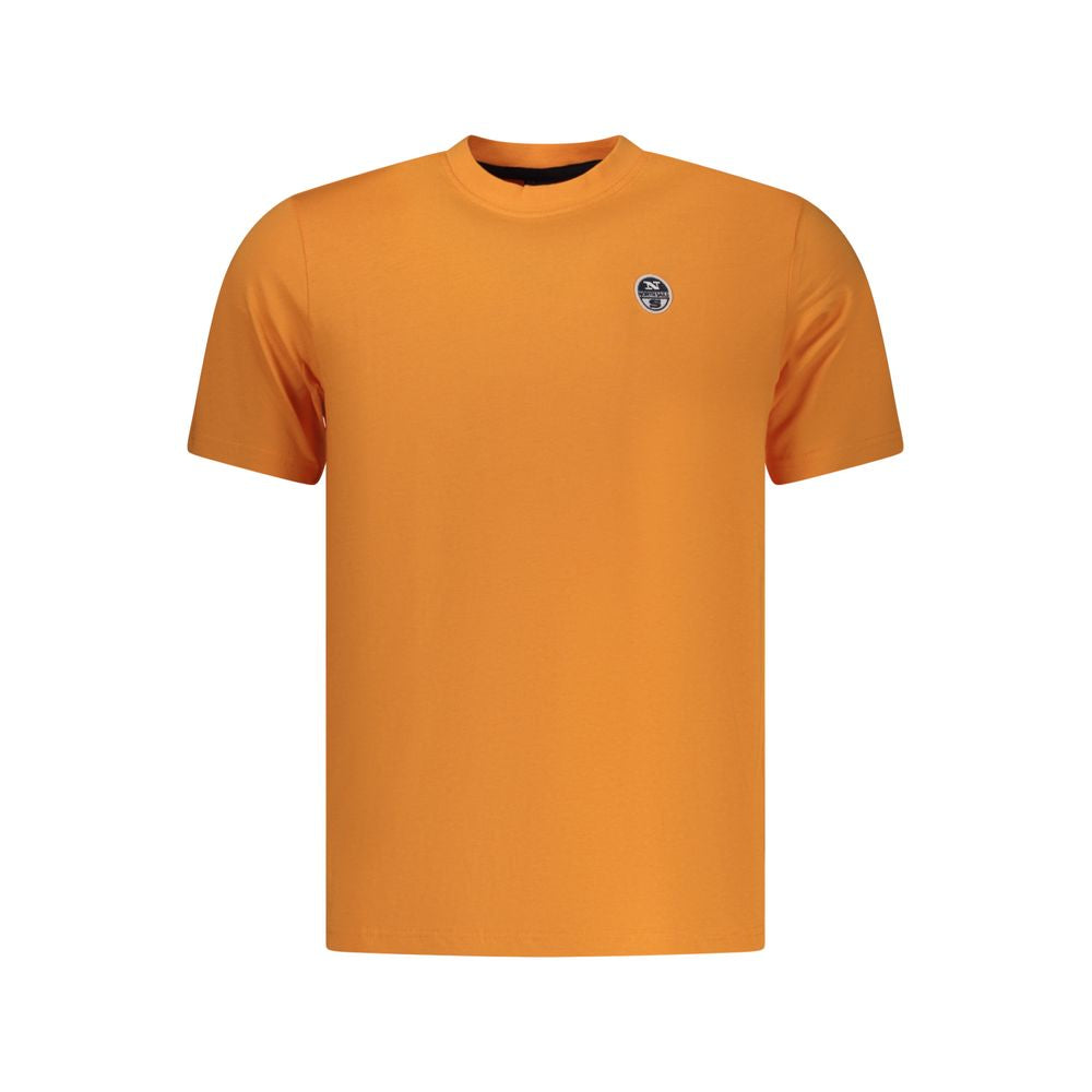 North Sails Arancione Cotton Mens T-Shirt | Regal Royce