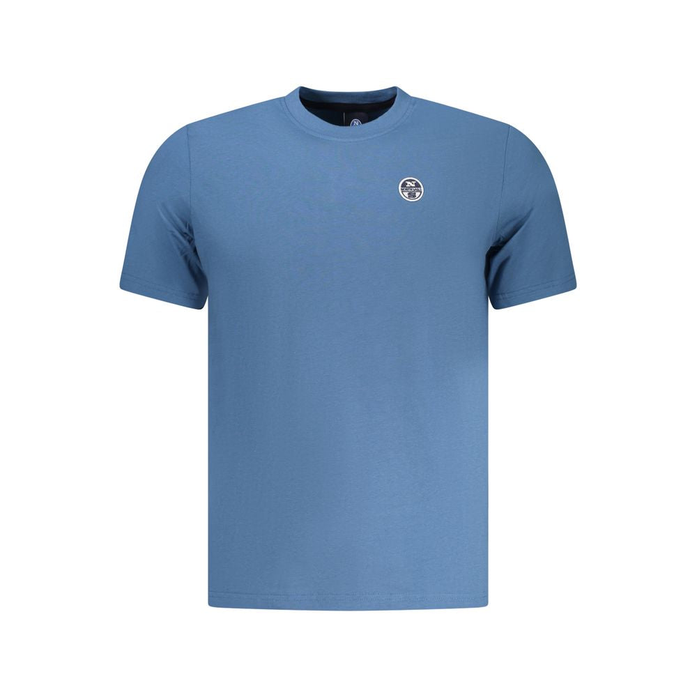 North Sails Blue Cotton Men's T-Shirt | Regal Royce