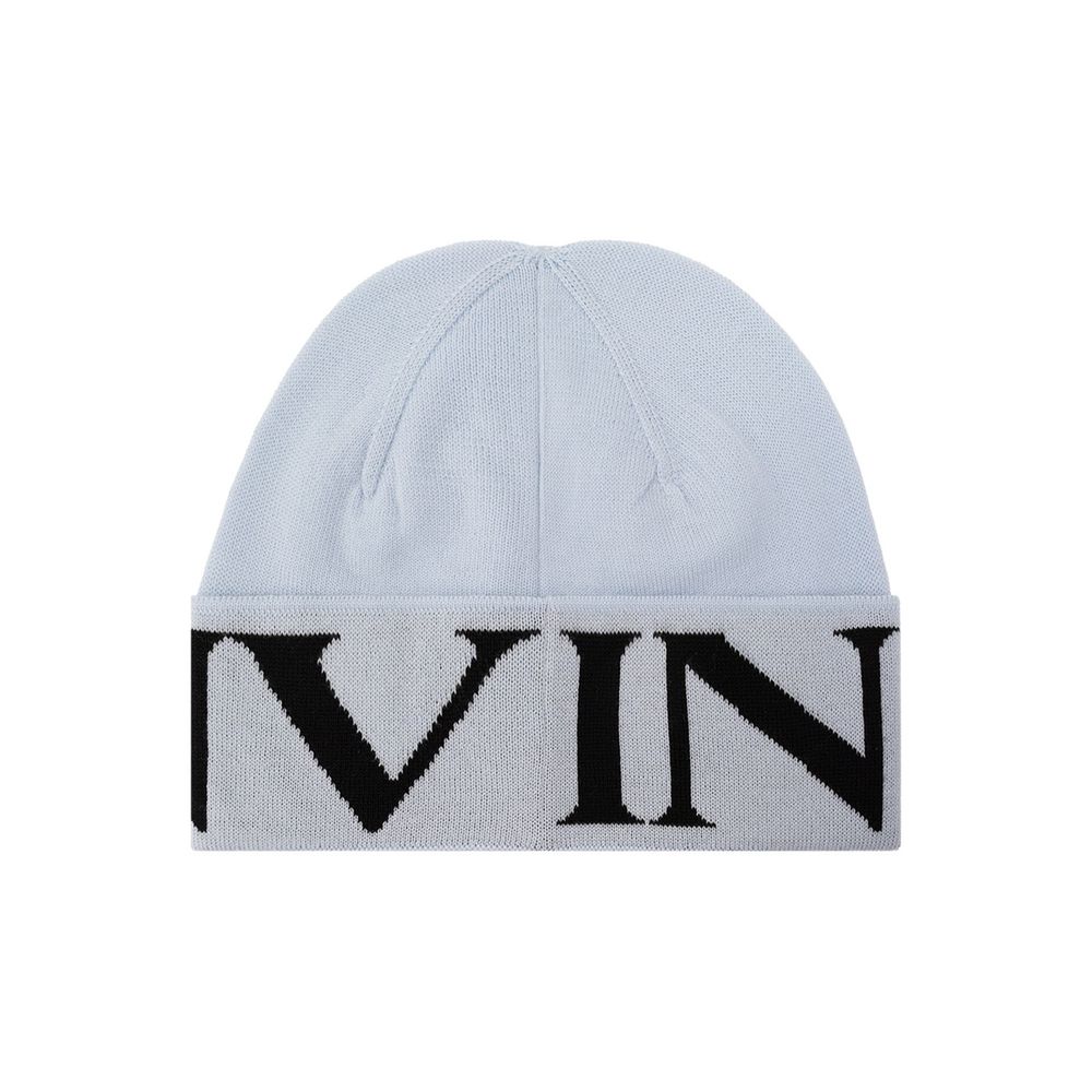 Lanvin Blue Virgin Wool Beanie | Regal Royce