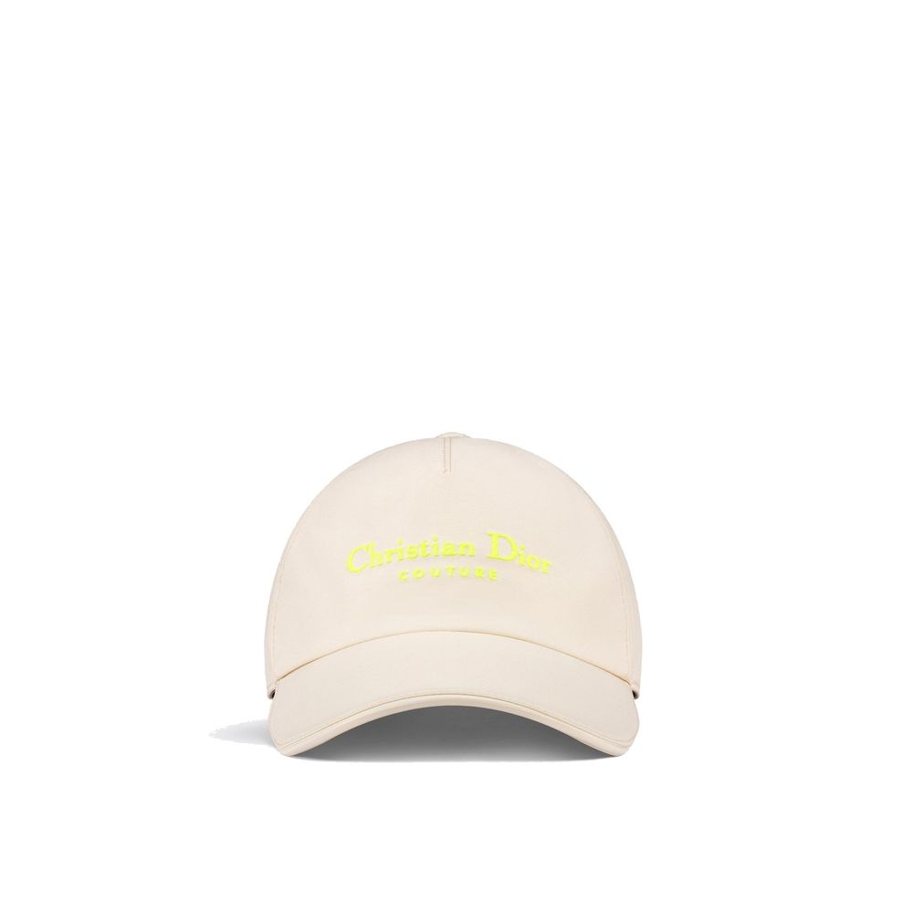 Dior Beige Cotton Cap (Baseball Hat) | Regal Royce