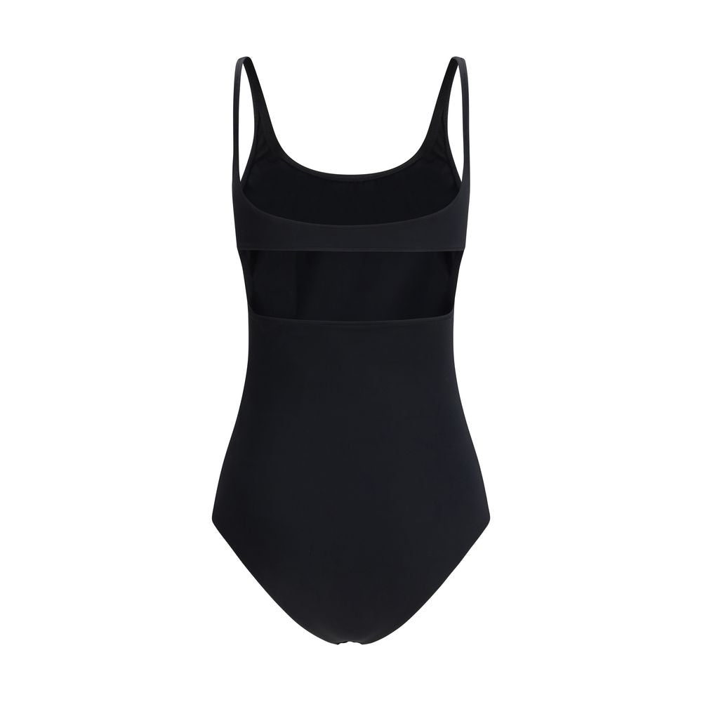 Courrèges Black Elastane One-Piece Swimsuit | Regal Royce