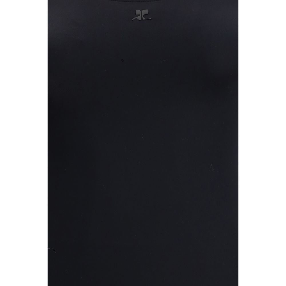 Courrèges Black Elastane One-Piece Swimsuit | Regal Royce