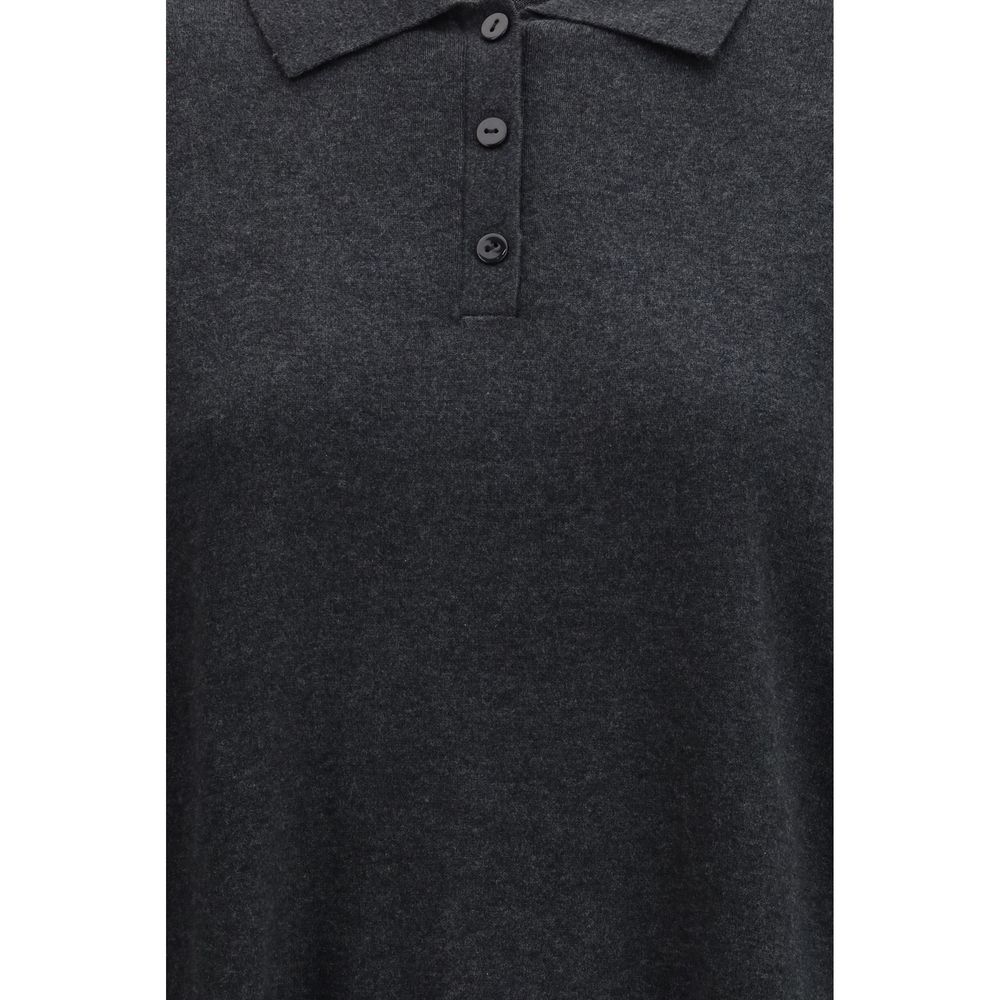 Lisa Yang Gray Cotton Sweatshirt | Regal Royce