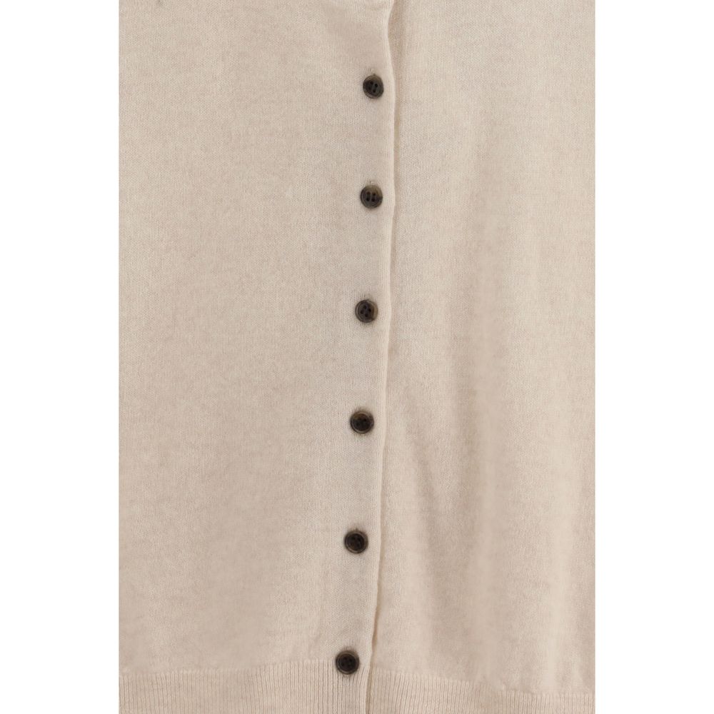Lisa Yang Cream Cashmere Cardigan | Regal Royce