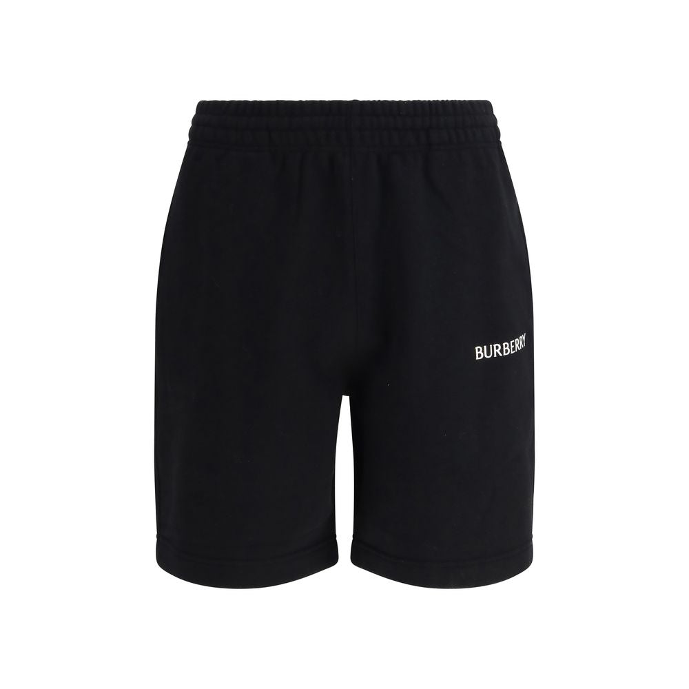 Burberry Black Cotton Bermuda Shorts | Regal Royce