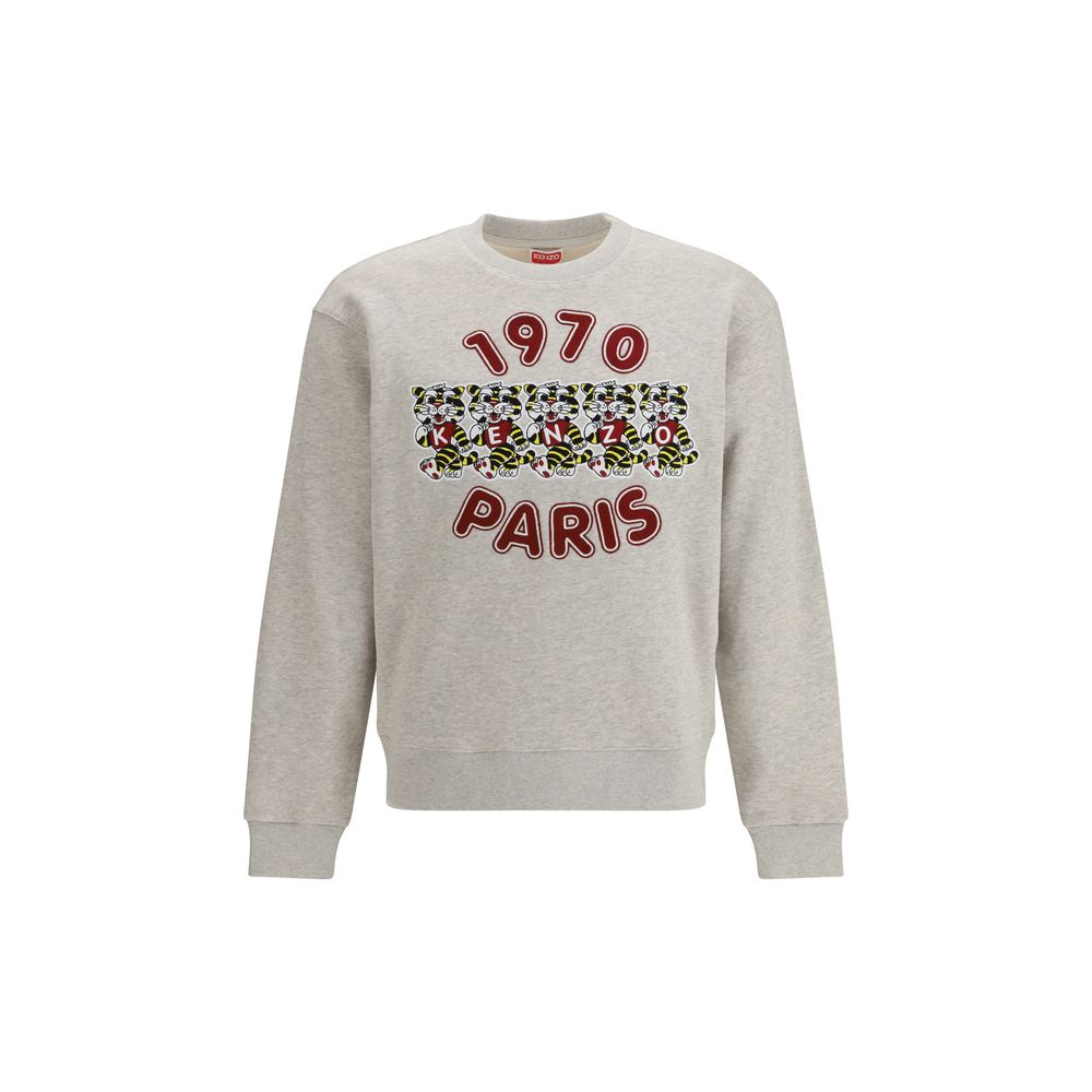 Kenzo Gray Cotton Sweatshirt | Regal Royce