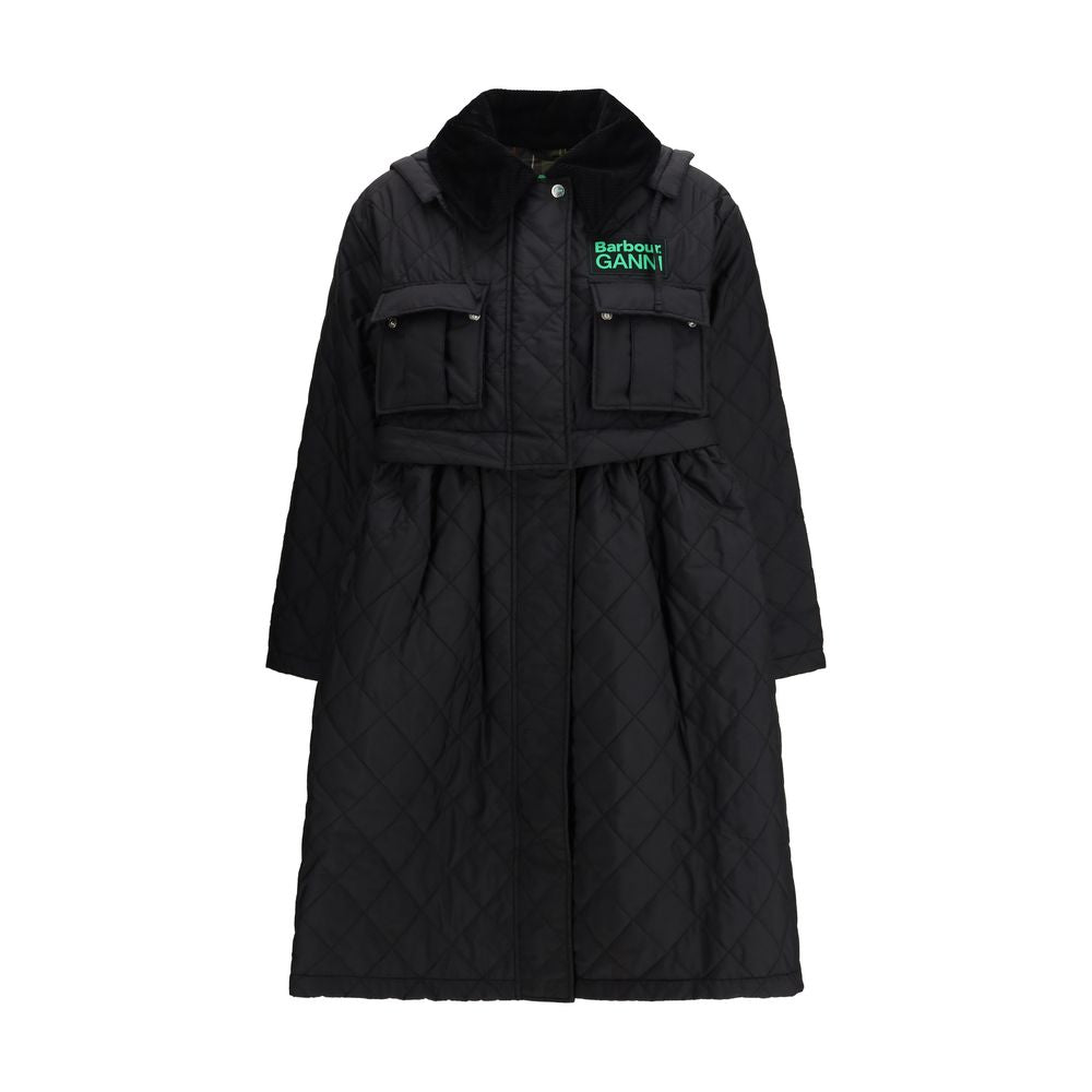 Barbour Black Polyester Coat | Regal Royce