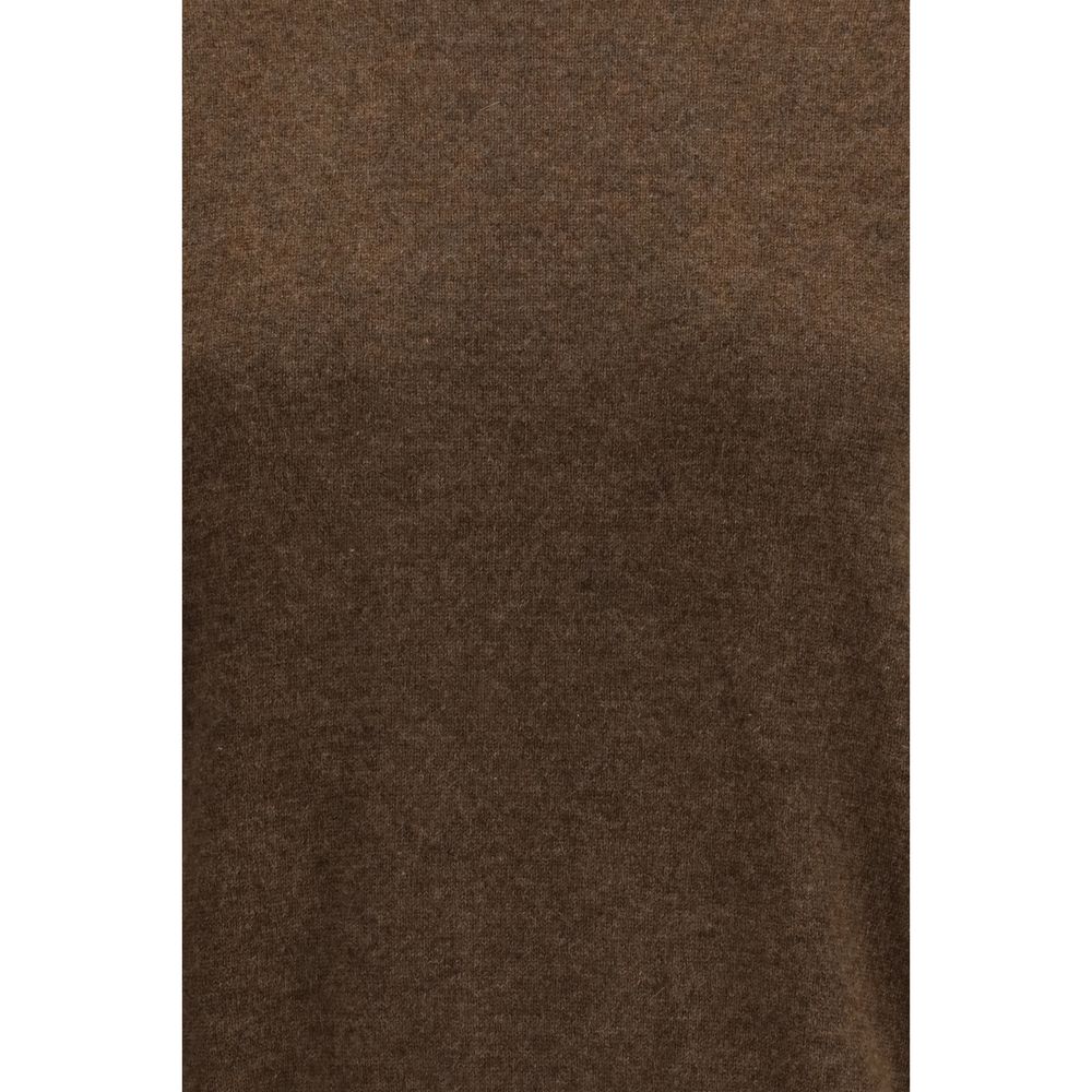 Lisa Yang Brown Fleece Wool Sweatshirt | Regal Royce