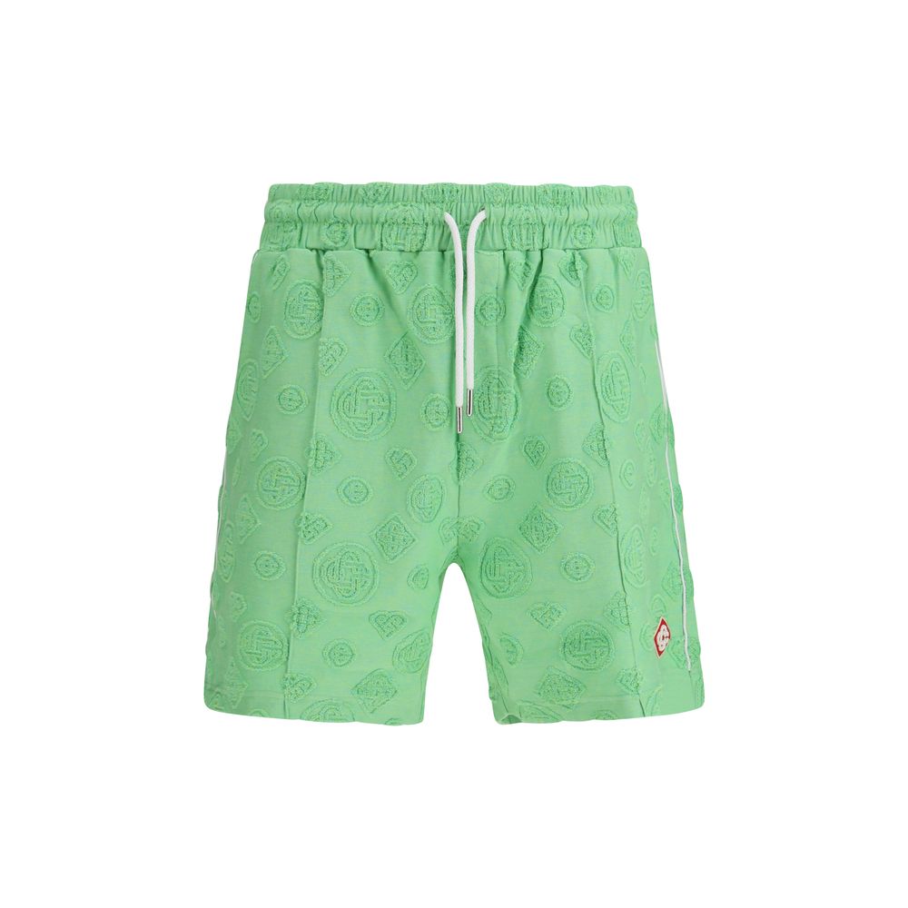 Casablanca Bicolor Cotton Bermuda Shorts | Regal Royce