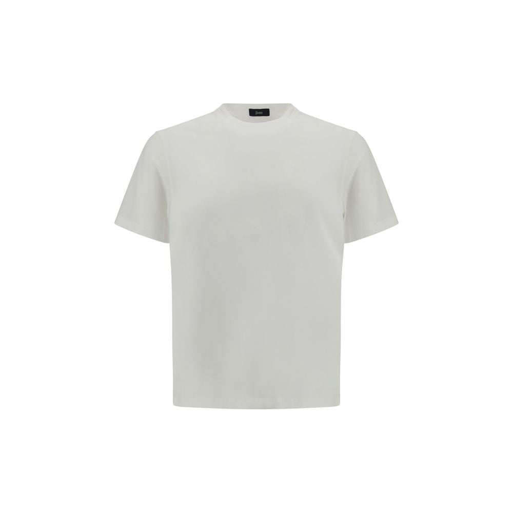 Herno White Cotton T-Shirt | Regal Royce
