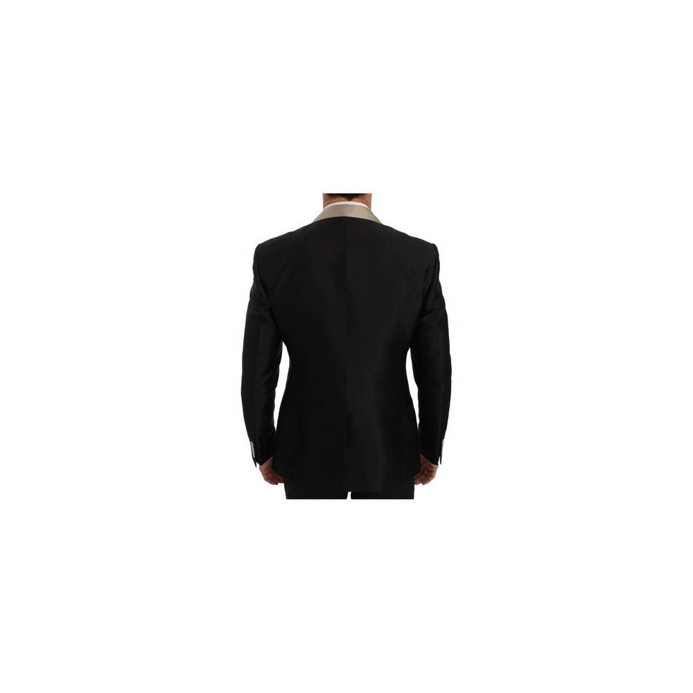 Dolce & Gabbana Black Silk Blazer | Regal Royce