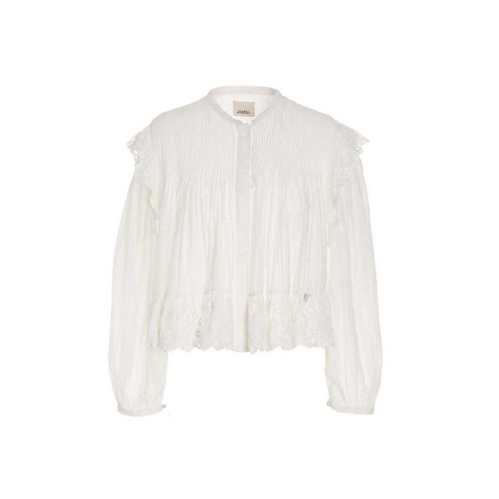 Isabel Marant White Viscose Top | Regal Royce