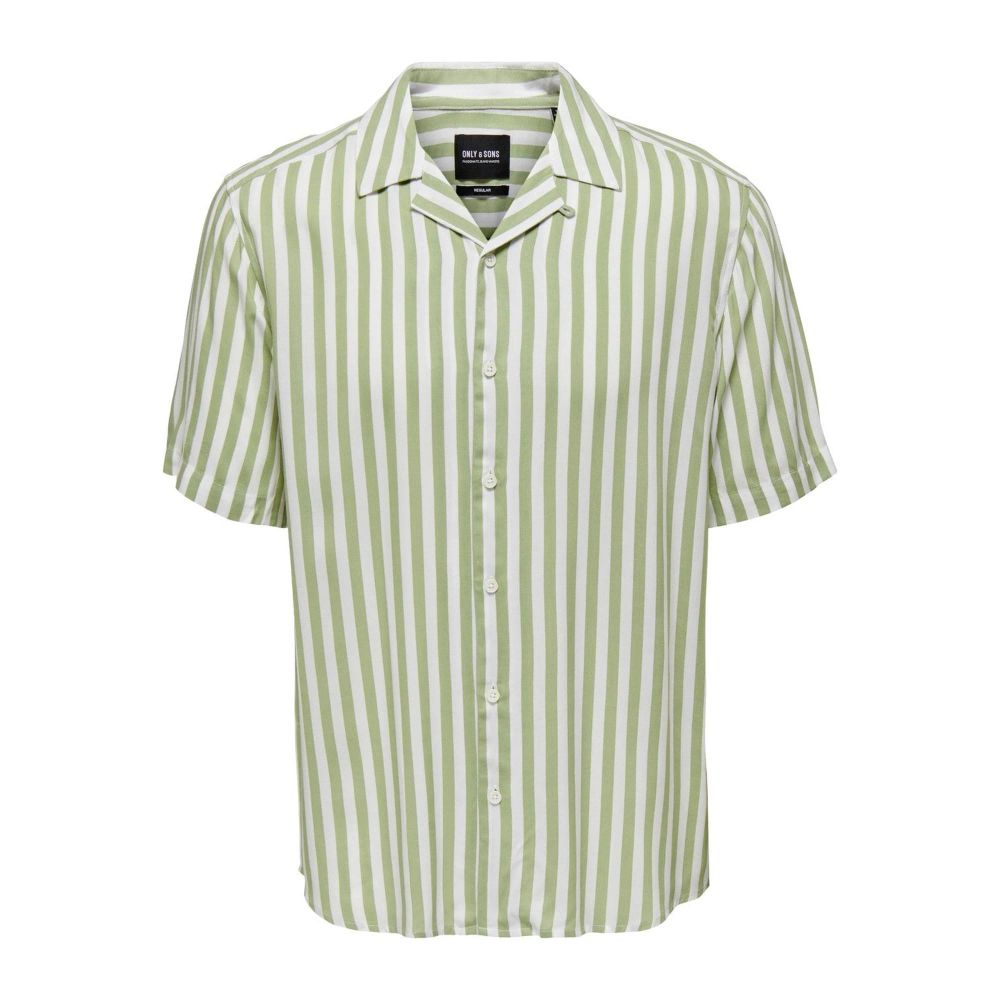 Only & Sons Bicolor Cotton Pattern Shirt | Regal Royce