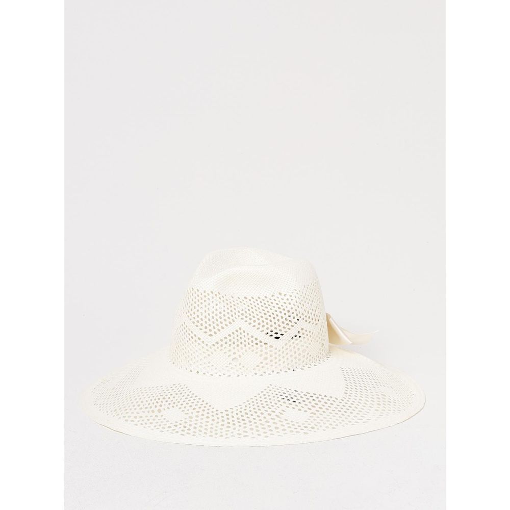 Borsalino White Paper Straw Sunhat | Regal Royce