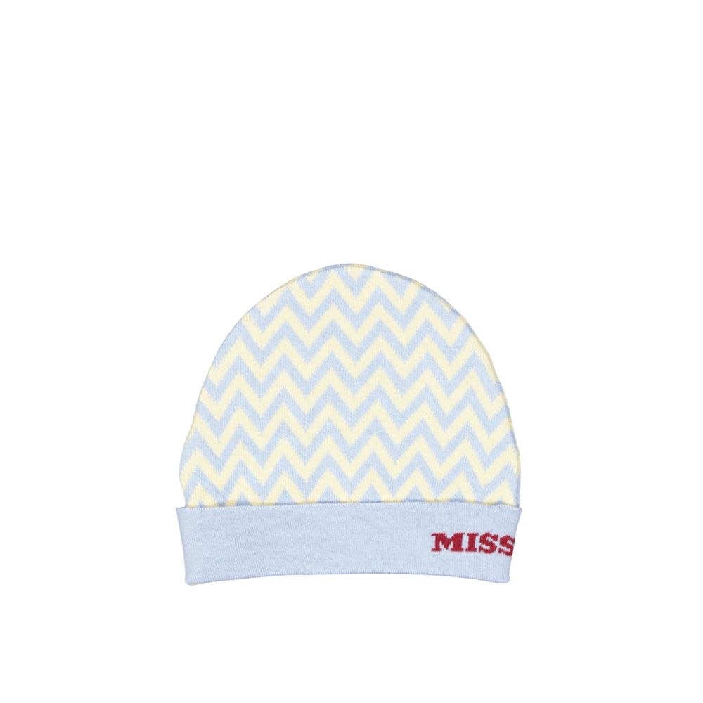 Missoni Blue Wool Beanie | Regal Royce