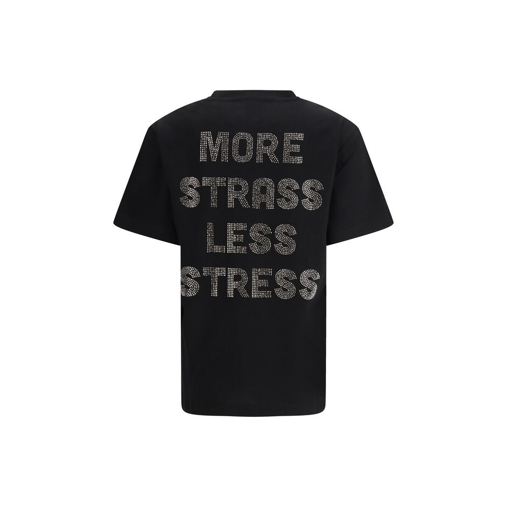 PINKO Black Cotton T-Shirt | Regal Royce