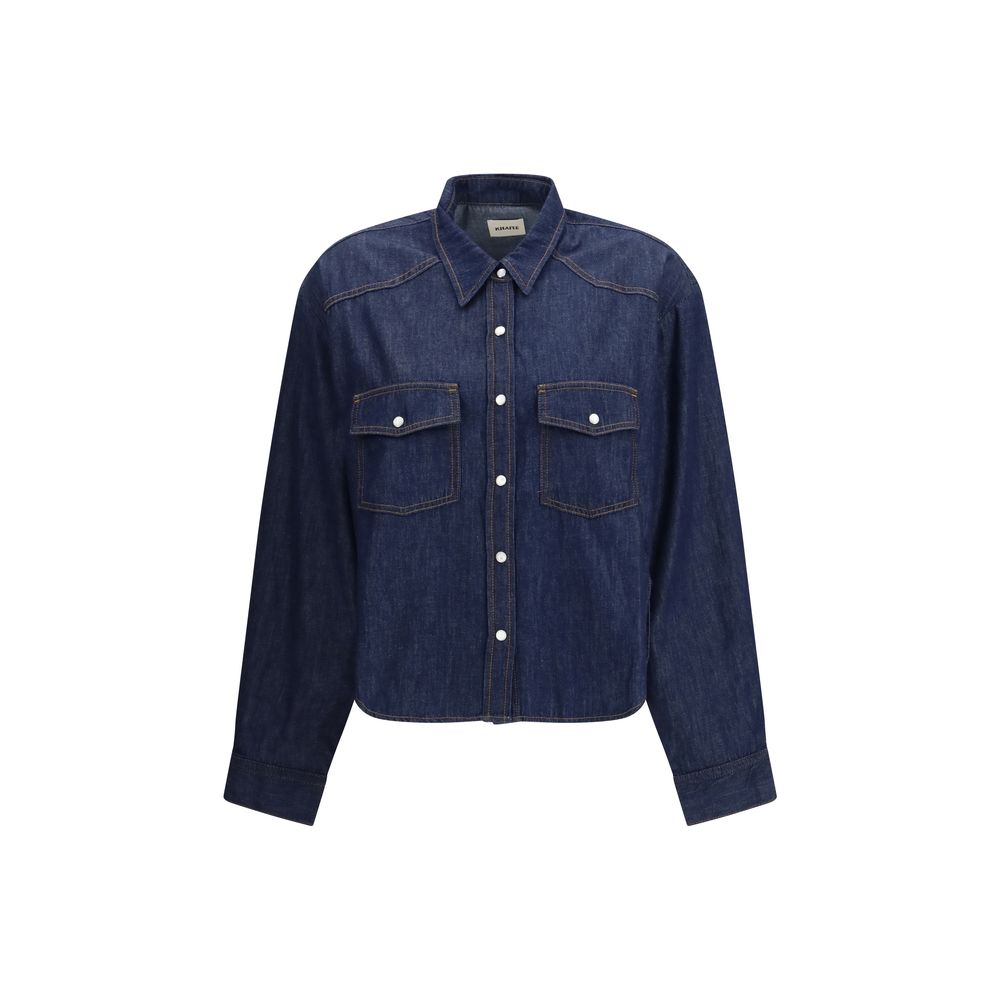 Khaite Blue Denim Shirt | Regal Royce