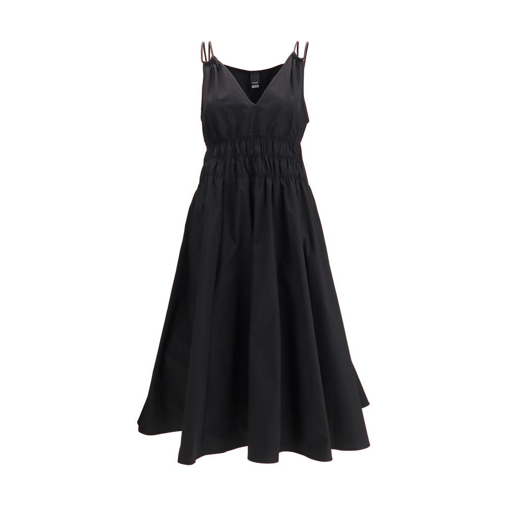 PINKO Black Cotton Casual Dress | Regal Royce