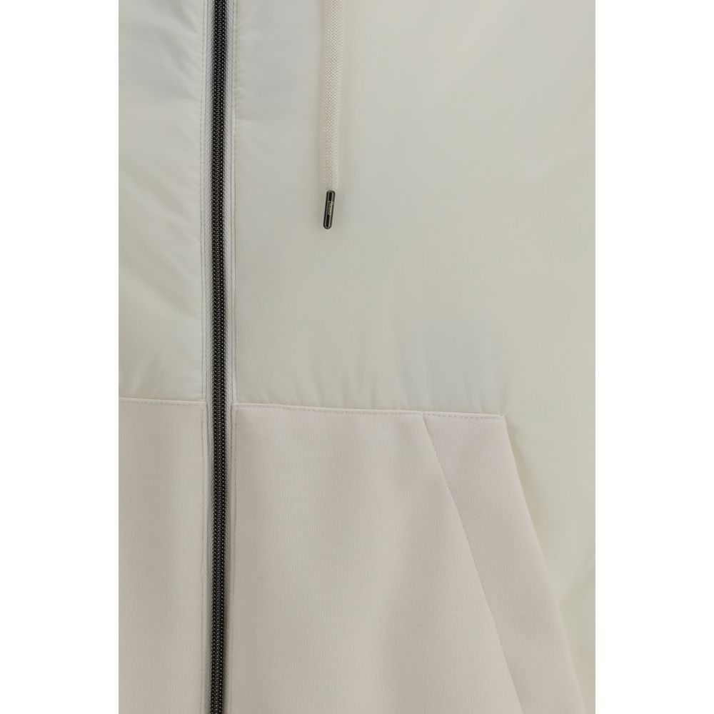 Herno White Polyamide Shell Jacket | Regal Royce