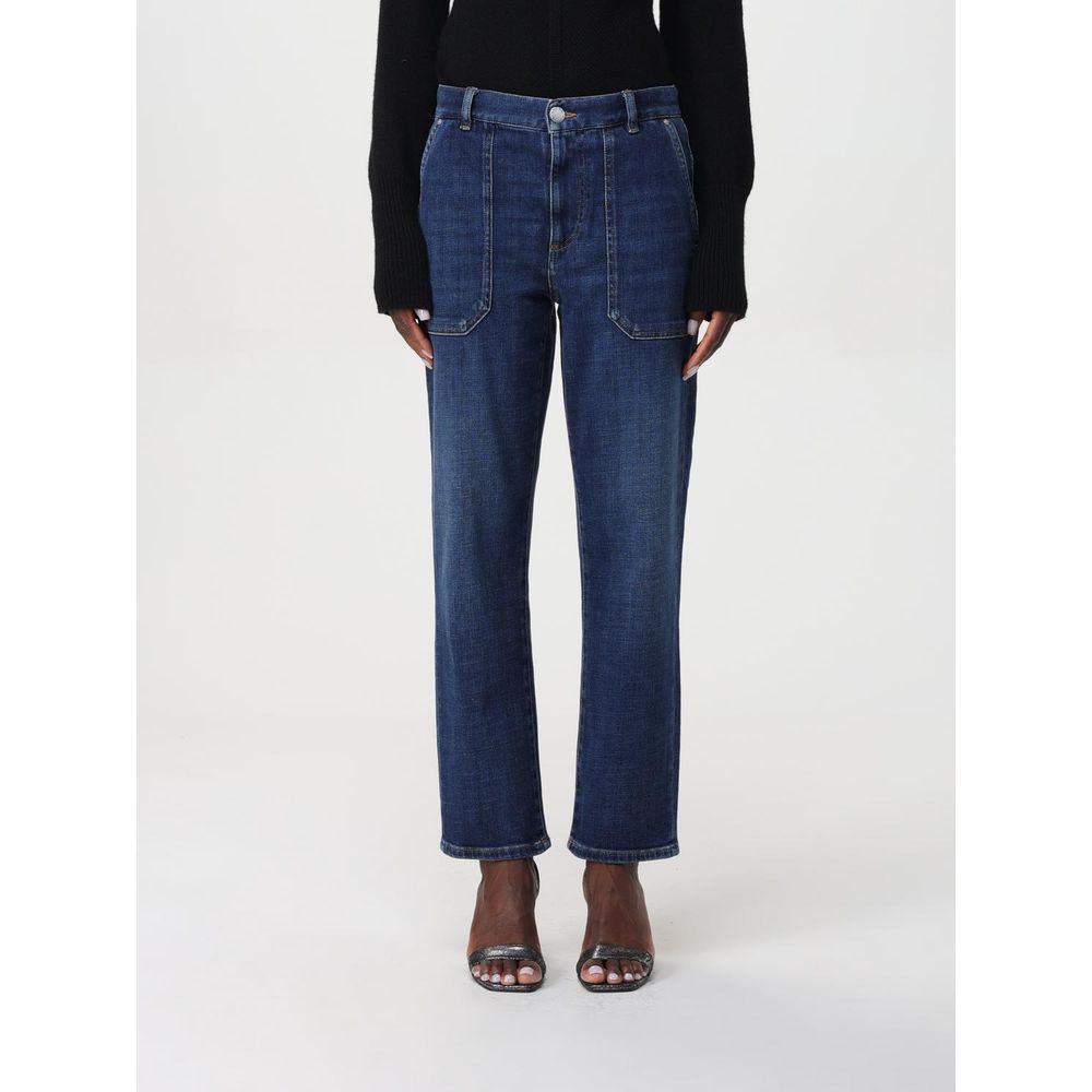 PINKO Blue Denim Straight-Leg Jeans | Regal Royce