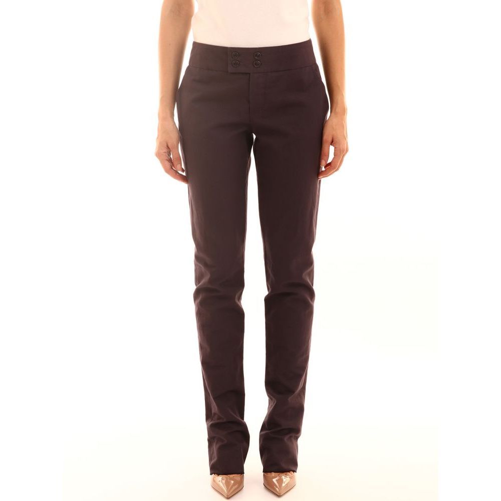 Chloé Multicolor Cotton Casual Pants | Regal Royce