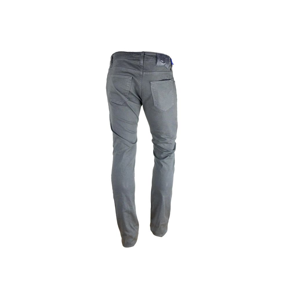 Jacob Cohen Gray Cotton Slim Fit Jeans | Regal Royce