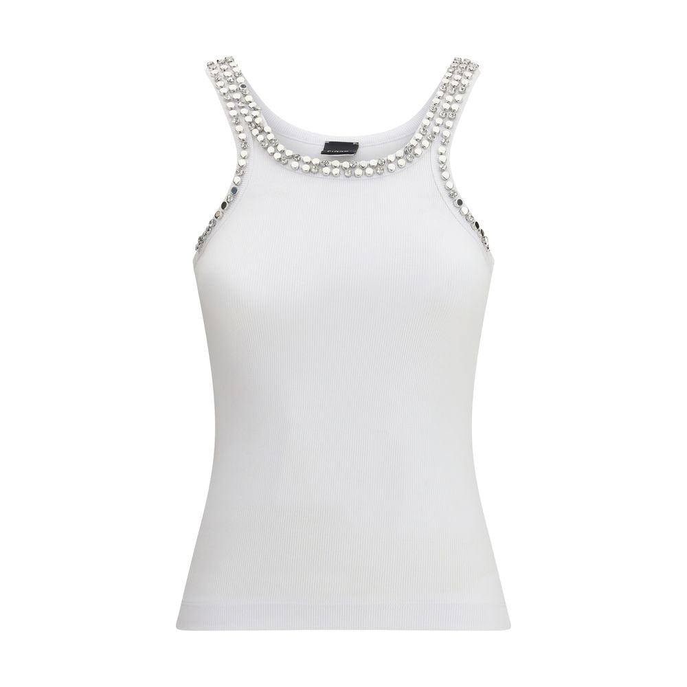 PINKO White Cotton Top | Regal Royce