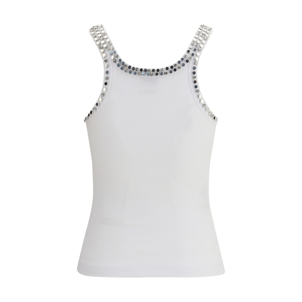 PINKO White Cotton Top | Regal Royce