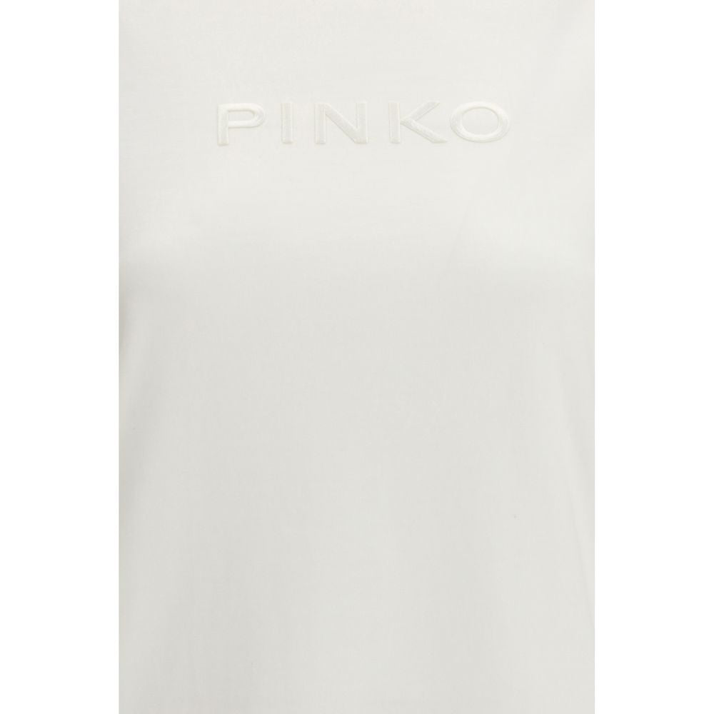 PINKO White Cotton T-Shirt | Regal Royce