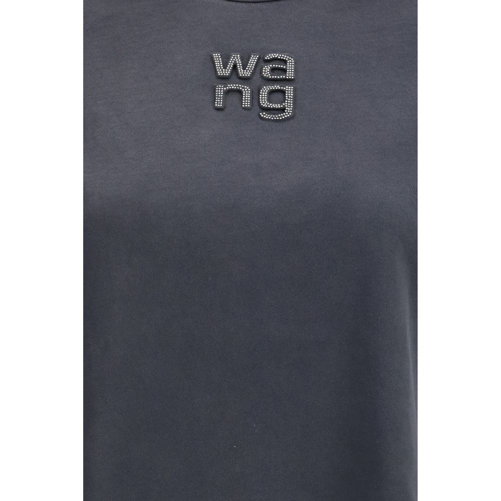 Alexander Wang Black Cotton T-Shirt | Regal Royce