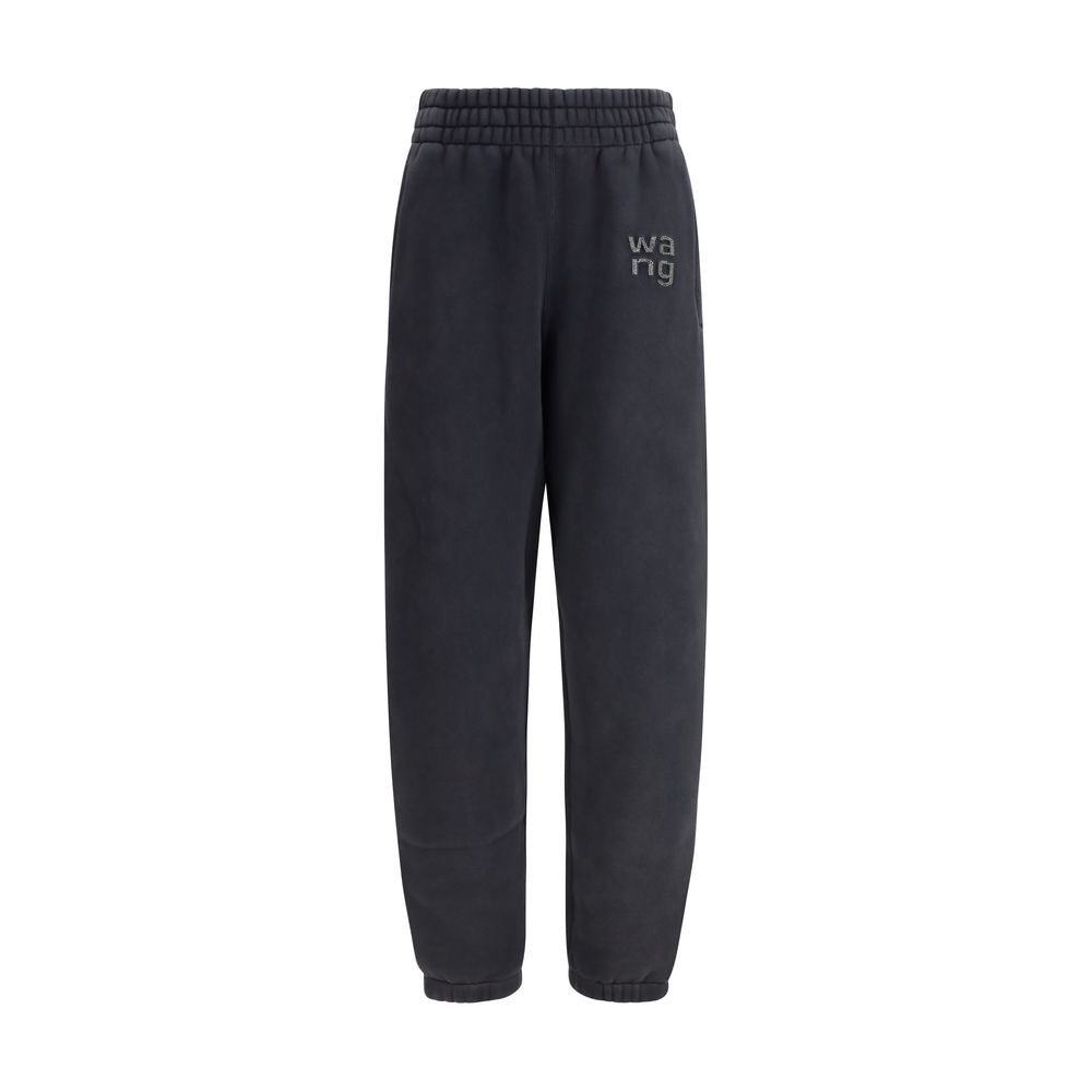 Alexander Wang Black Cotton Joggers (Workout Pants) | Regal Royce