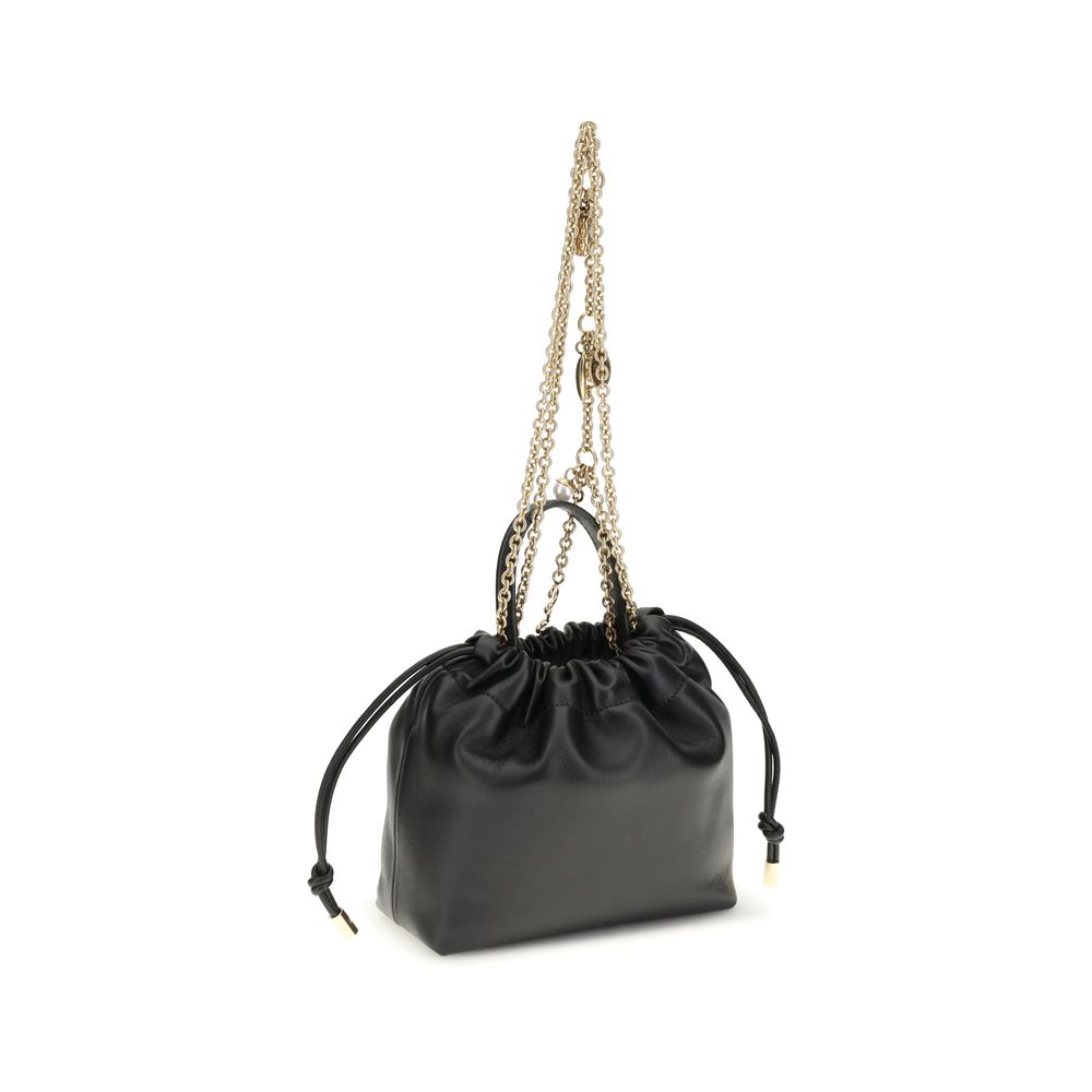 Chloé Black Calf Leather Bos Taurus Shoulder Bag | Regal Royce