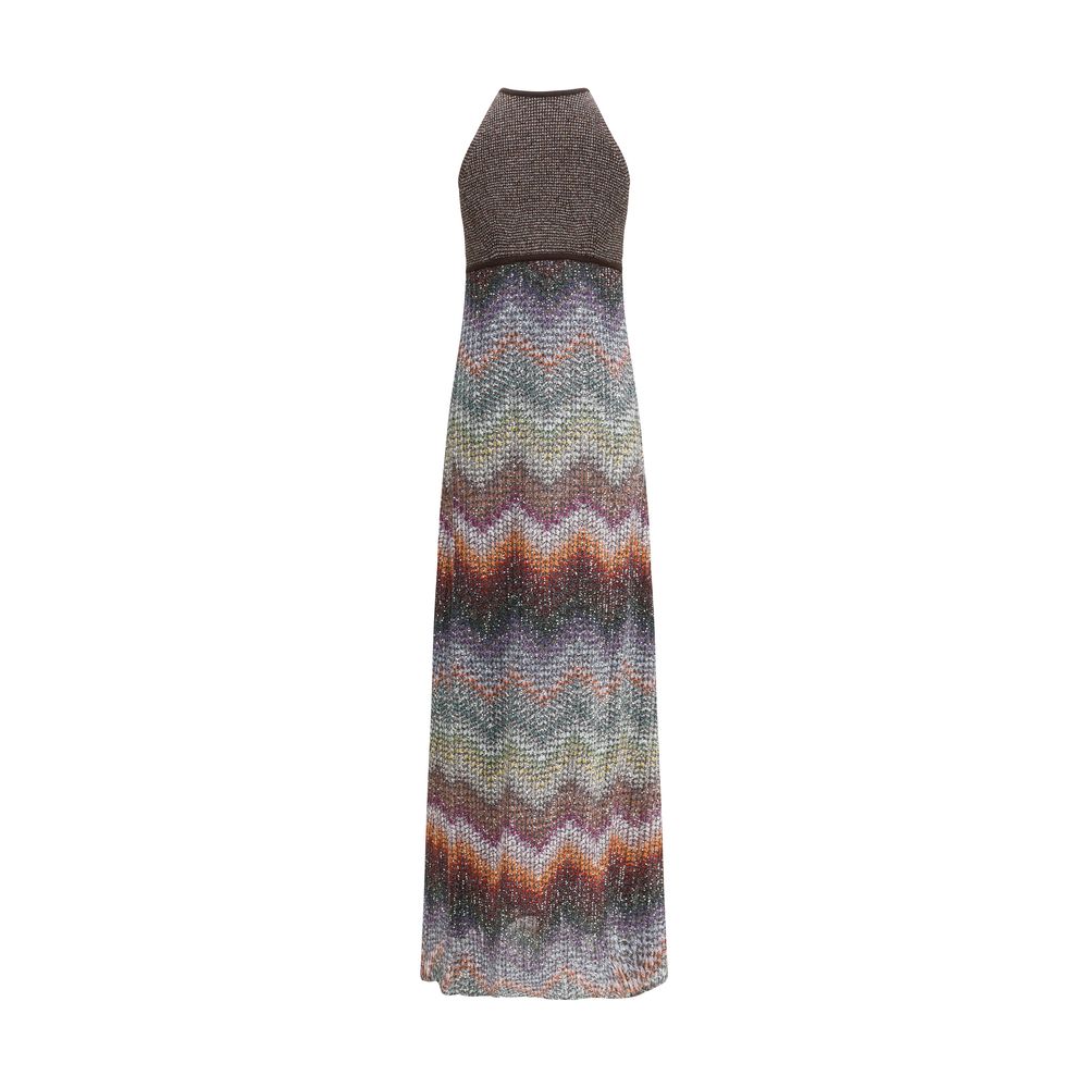 Missoni Multicolor Viscose Long Dress | Regal Royce