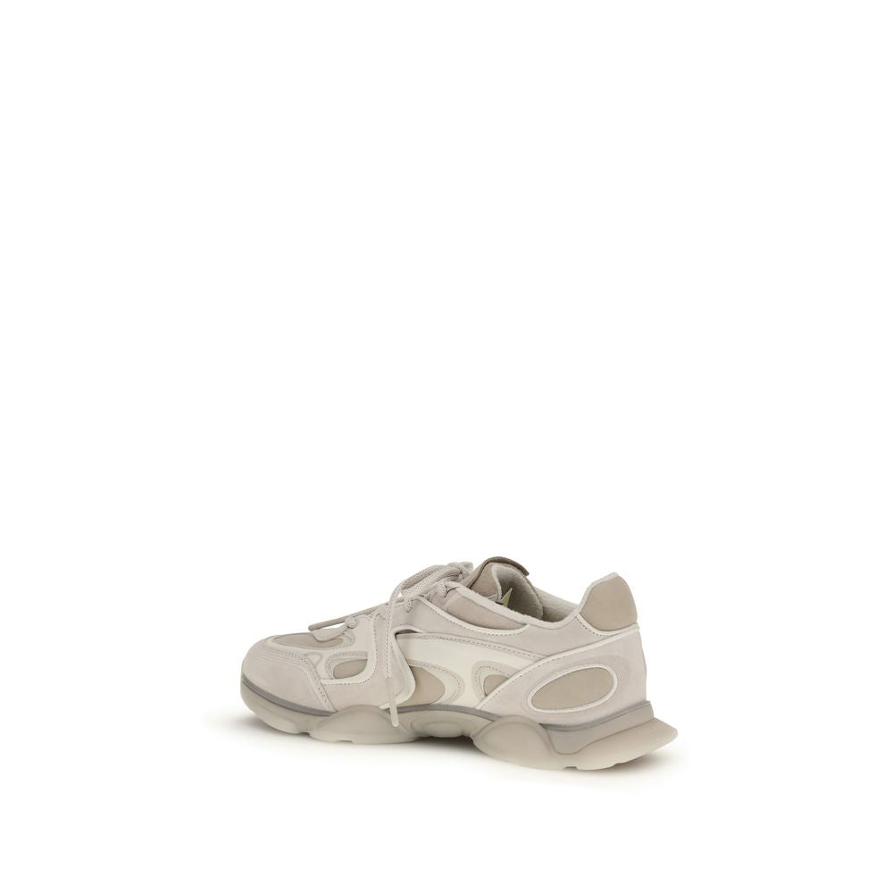 Axel Arigato White Calf Leather Bos Taurus Chunky Sneakers | Regal Royce