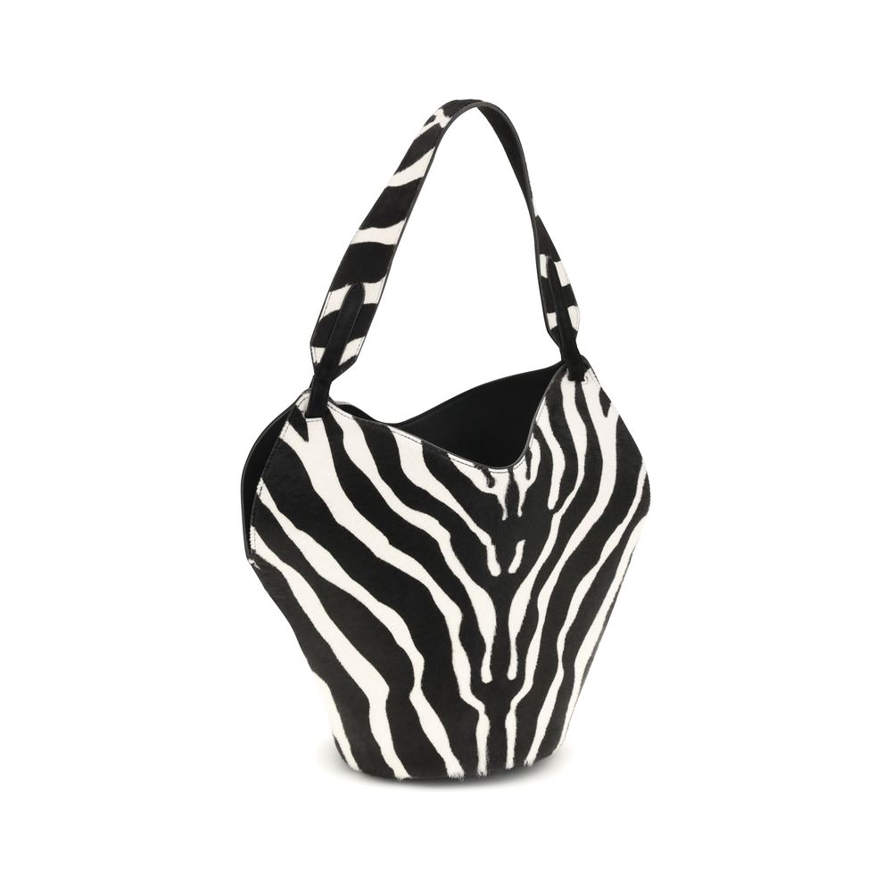 Khaite Multicolor Calf Leather Bos Taurus Shoulder Bag | Regal Royce