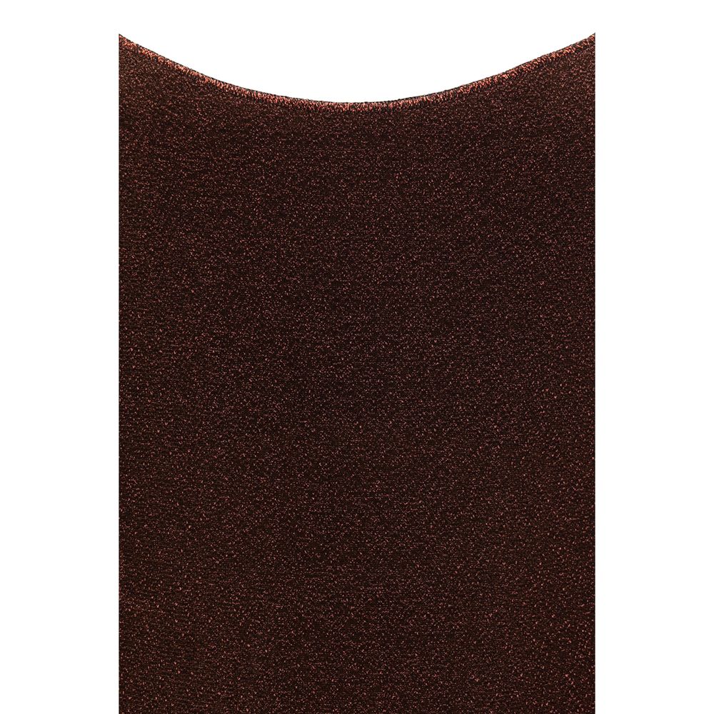 Oséree Brown Metal One-Piece Swimsuit | Regal Royce