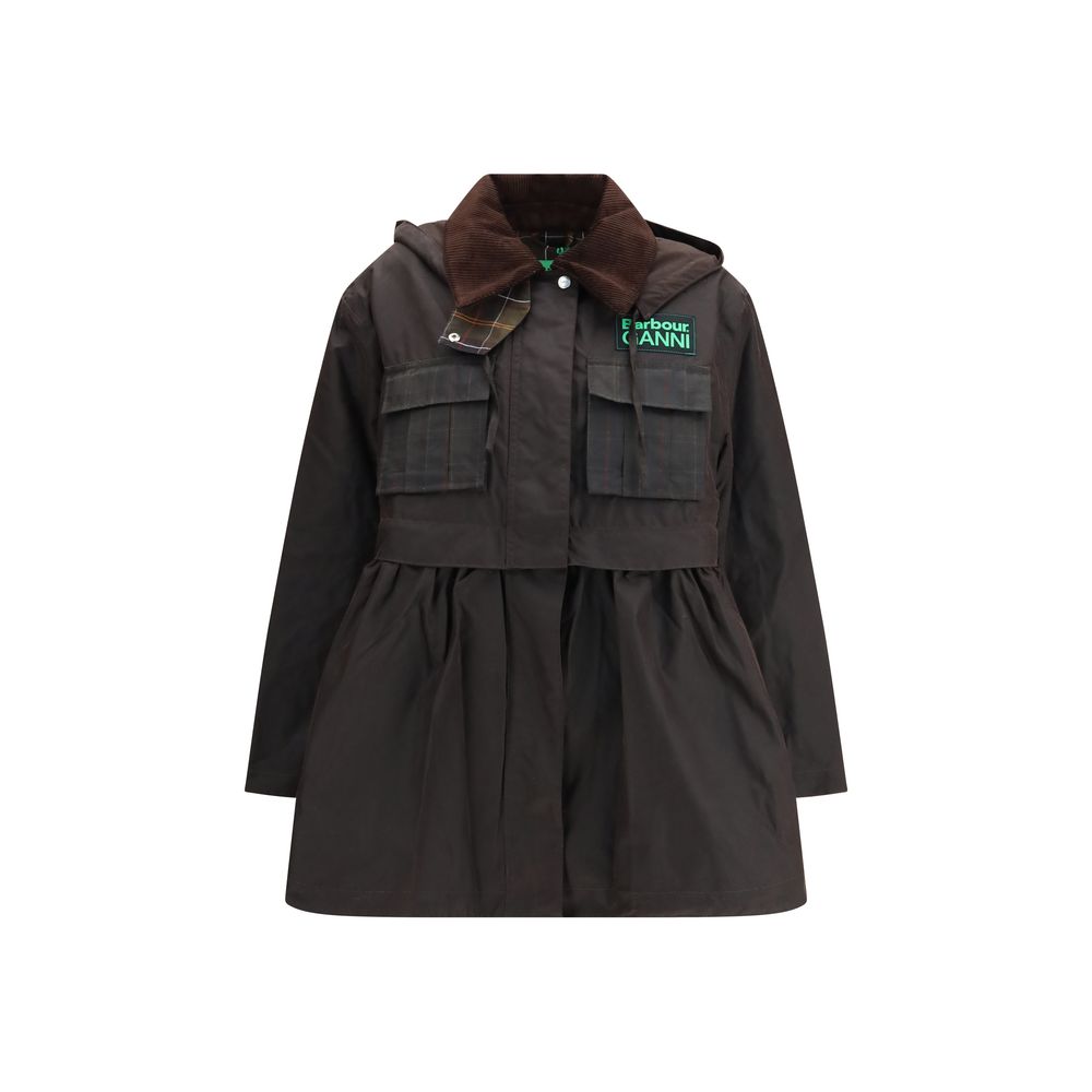 Barbour Brown Cotton Coat | Regal Royce