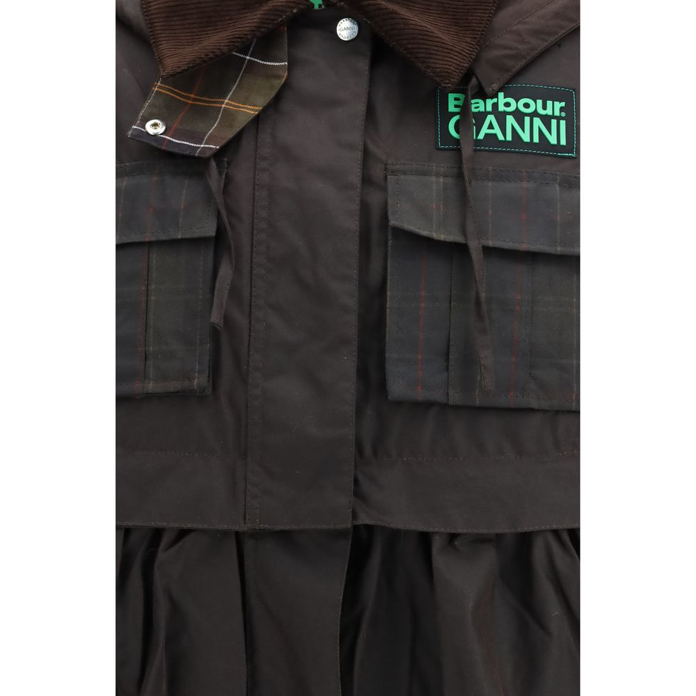 Barbour Brown Cotton Coat | Regal Royce