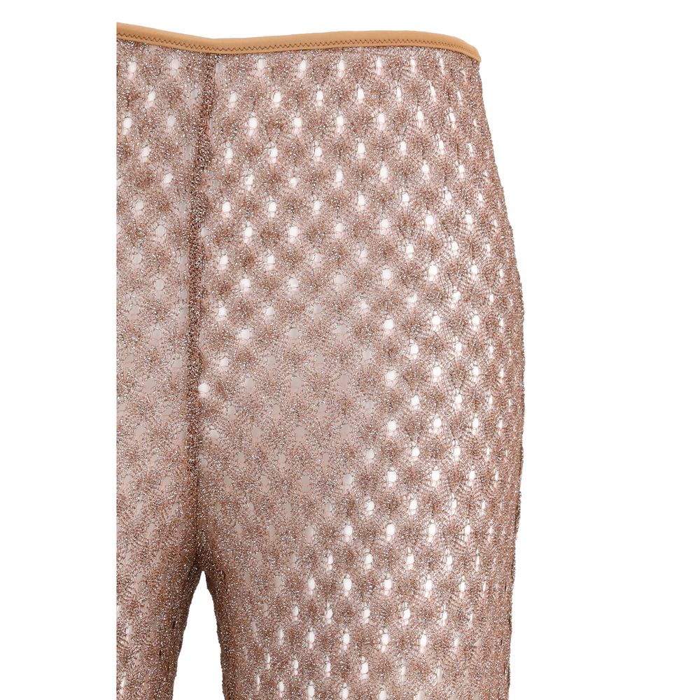 Missoni Brown Viscose Flared Pants | Regal Royce